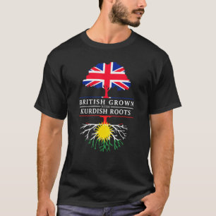 Britisch mit kurdischen Wurzeln - Kurdistan und U T-Shirt