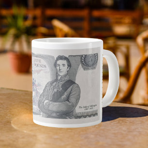 Britische 1971 £5 Banknote Tasse – Herzog von Well