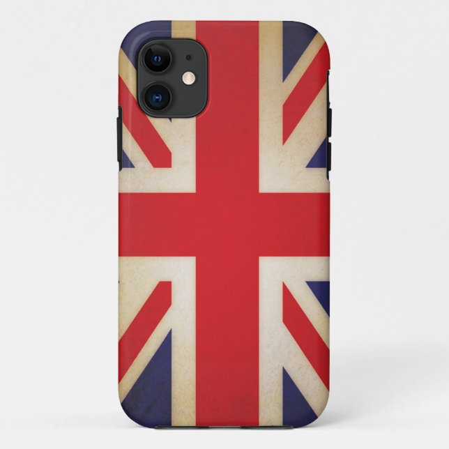 BRITISCHE alte Flagge Case-Mate iPhone Hülle (Rückseite)