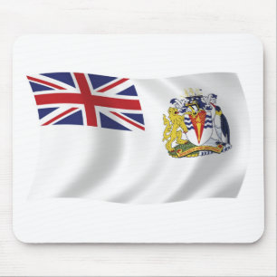 Britische Antarktis-Flagge-Mauspad Mousepad