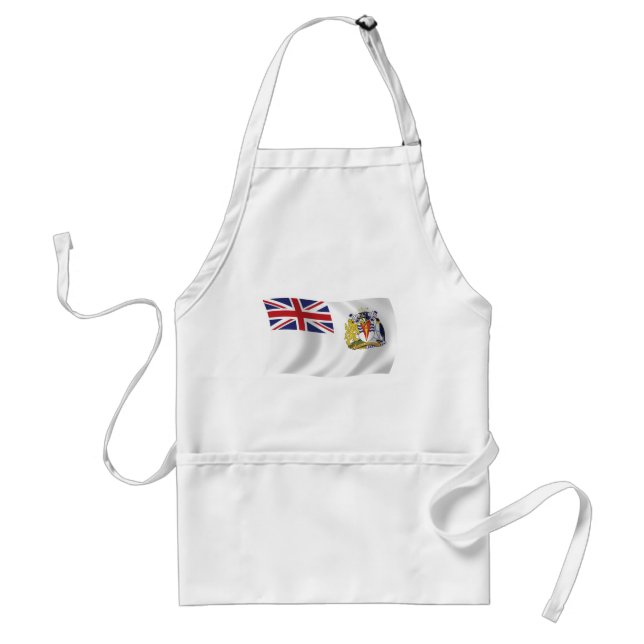 Britische Antarktis-Flagge Schürze (Vorne)
