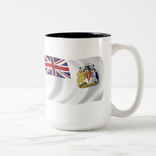 Britische Antarktis-Flagge Tasse