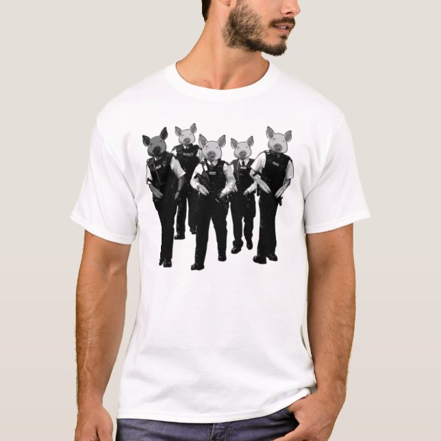Britische Antipolizei T-Shirt (Vorderseite)