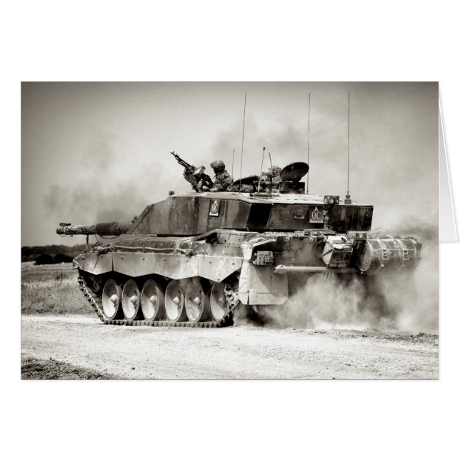 Britische Armee Challenger 2 Hauptstreitstab (Vorderseite (Horizontal))