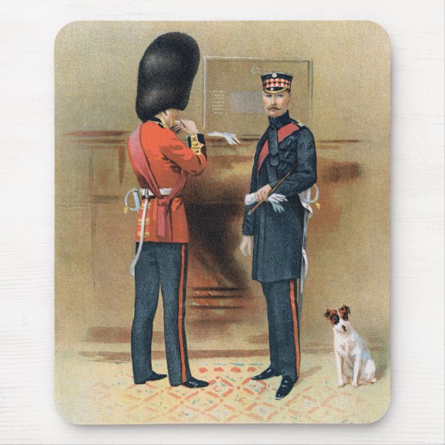 Britische Armee - der Schotte-Schutz Mousepad (Vorne)