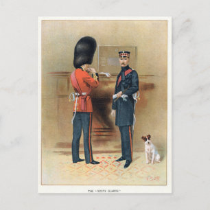 Britische Armee - Die Scots Guards Postkarte