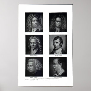 Britische Autoren Poster