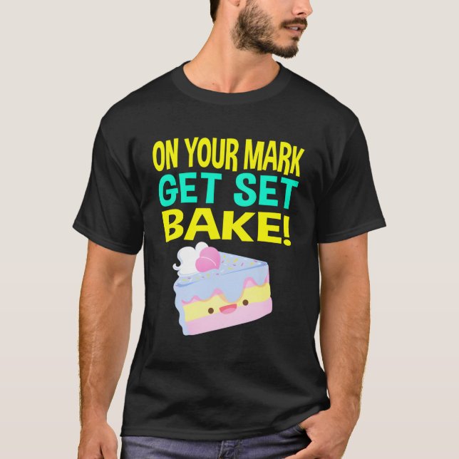 Britische Backshow Baking S Set abbacken T-Shirt (Vorderseite)