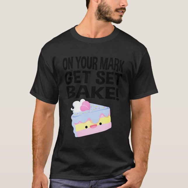 Britische Backshow Baking S Set abbacken T-Shirt (Vorderseite)