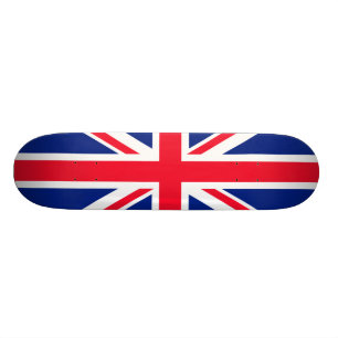 BRITISCHE britische Englisch-Flagge Skateboard