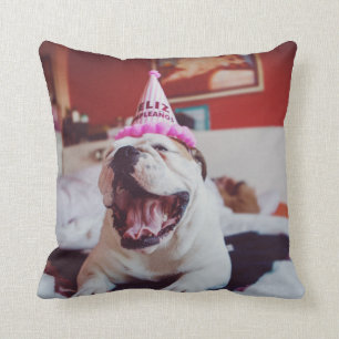 Britische Bulldogge Getty Bild- Kissen