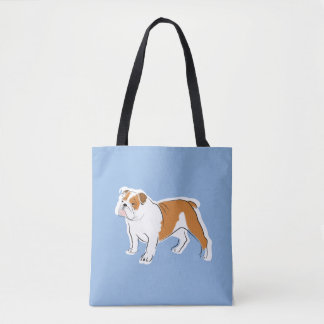 Britische Bulldoggen-Taschen-Tasche