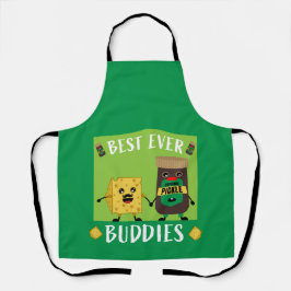 Britische Cheddar-Käse- und Pickle-Liebhaber Schürze