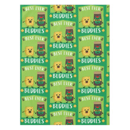 Britische Cheddar-Käse- und Pickle-Liebhaber Tischdecke