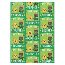 Britische Cheddar-Käse- und Pickle-Liebhaber Tischdecke