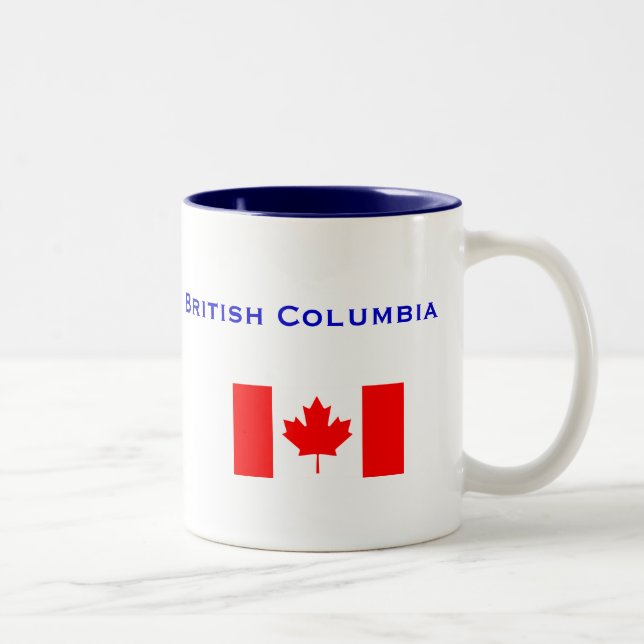 Britische Columbia* Kaffee-Tasse Zweifarbige Tasse (Rechts)