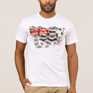 Britische der Ozean-Gebiets-Flagge T-Shirt