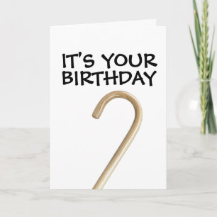 BRITISCHE DISZIPLINE CANING GEBURTSTAGSKARTEN KARTE