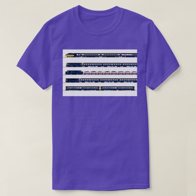 Britische Eisenbahn 2 T-Shirt (Design vorne)