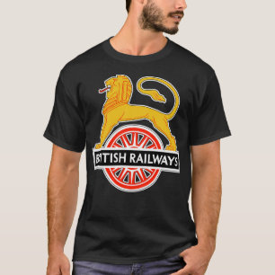 Britische Eisenbahnen. Br. Sign. Erstes Logo. Brit T-Shirt