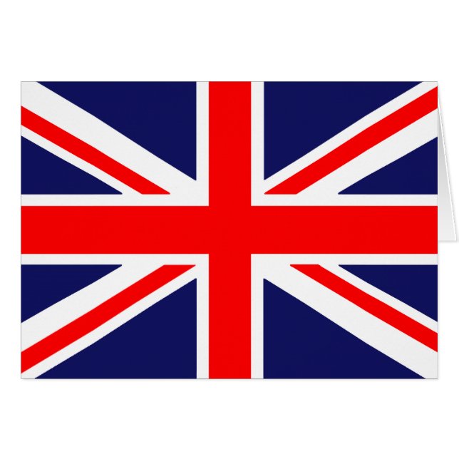Britische Flagge (Vorderseite (Horizontal))