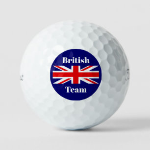 Britische Flagge Anpassen Britisches Team Golfball