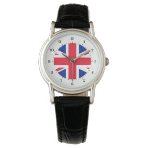 Britische Flagge Armbanduhr