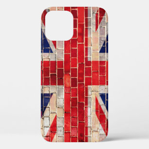 Britische Flagge auf einer Backsteinwand Case-Mate iPhone Hülle