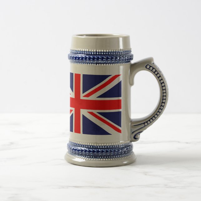 Britische Flagge Bierglas (Rechts)
