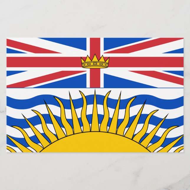 Britische Flagge Briefpapier (Vorderseite)