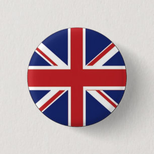 Britische Flagge Button