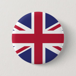 britische Flagge Button