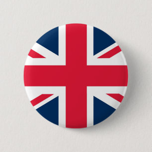 Britische Flagge Button