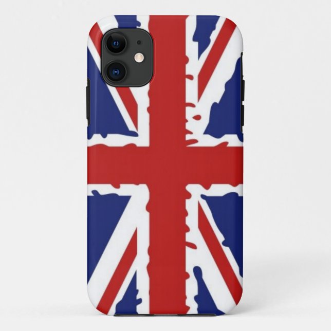 Britische Flagge Case-Mate iPhone Hülle (Rückseite)