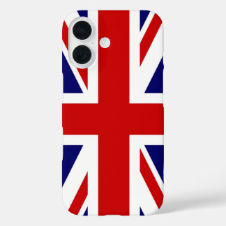 Britische Flagge iPhone 16 Hülle