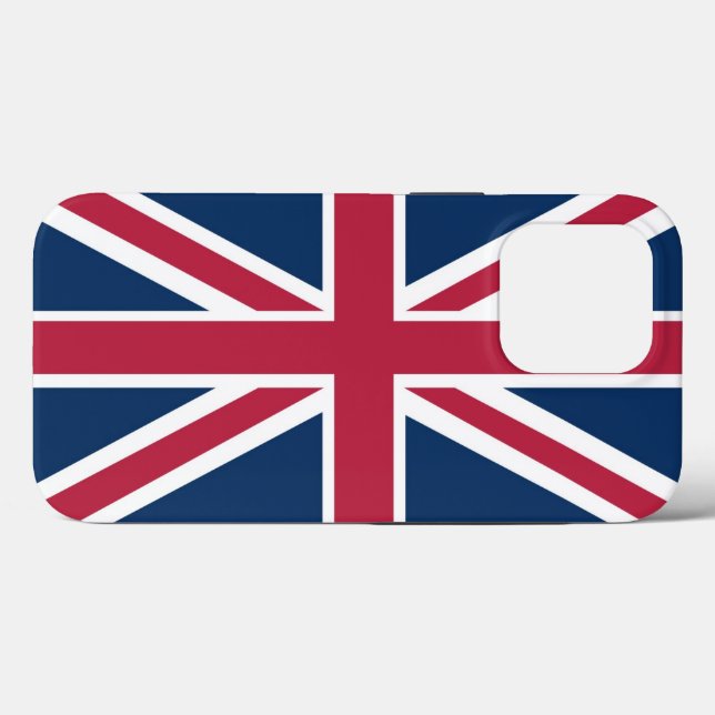 Britische Flagge Case-Mate iPhone Hülle (Rückseite (Horizontal))
