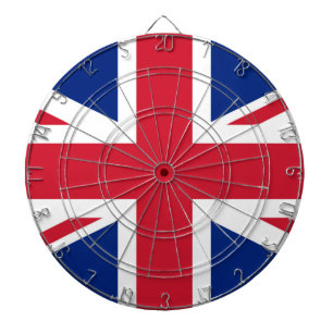 Britische Flagge Dartscheibe