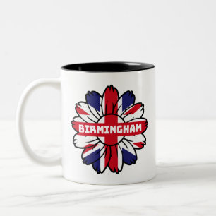 Britische Flagge England Vereinigtes Königreich Su Zweifarbige Tasse