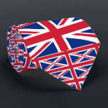 Britische Flagge, Flagge Nordirlands Krawatte<br><div class="desc">Britische Flagge, Flagge von Nordirland Neck Tie von World Flags United.</div>