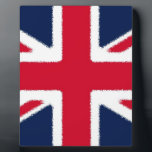 Britische Flagge Fotoplatte<br><div class="desc">World Countries Flags - Union Jack English National Flag Digital Artwork</div>