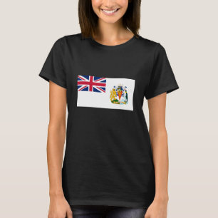 Britische Flagge für das Antarktis-Gebiet T-Shirt