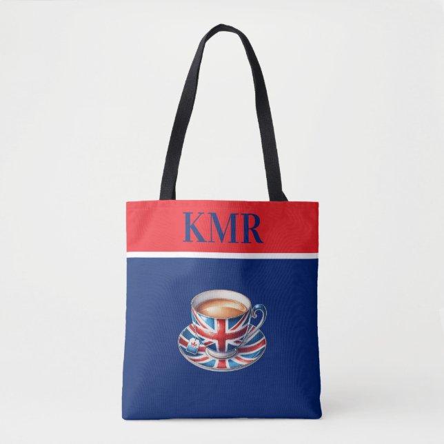 Britische Flagge für englisches Teacup (Vorderseite)