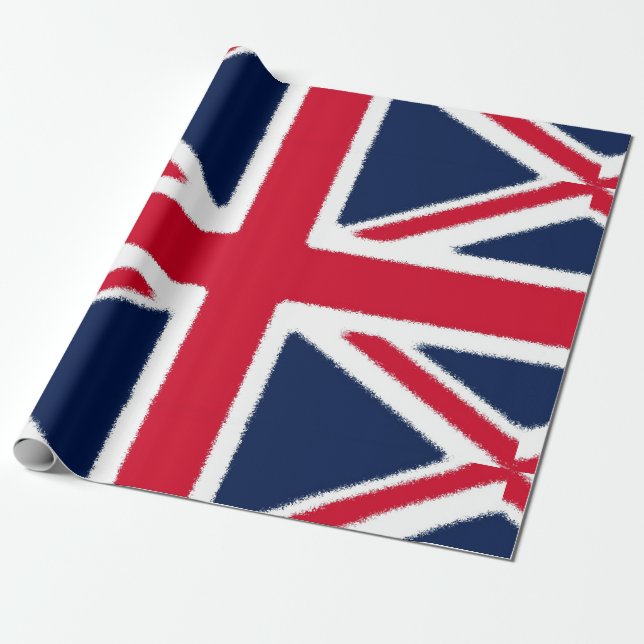 Britische Flagge Geschenkpapier (Ungerollt)