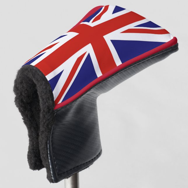 Britische Flagge Golf Headcover (3/4 Vorderseite)
