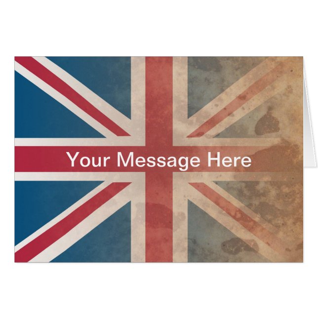 Britische Flagge, (Großbritannien, Großbritannien (Vorderseite (Horizontal))