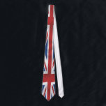 Britische Flagge im Sildenstil Krawatte<br><div class="desc">Silk Style British Union Jack Design in rot-weiß und blau,  großartiges Geschenk für jeden Liebhaber der britischen Kultur ,  Großbritannien Kultur</div>