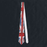 Britische Flagge im Sildenstil Krawatte<br><div class="desc">Silk Style British Union Jack Design in rot-weiß und blau,  großartiges Geschenk für jeden Liebhaber der britischen Kultur ,  Großbritannien Kultur</div>