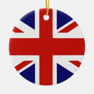 Britische Flagge Keramikornament