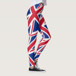 Britische Flagge Leggings<br><div class="desc">Flagge des Vereinigten Königreichs</div>