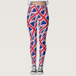 Britische Flagge Leggings<br><div class="desc">Flagge des Vereinigten Königreichs</div>